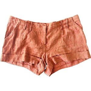 Twelfth Street By Cynthia Vincent Linen Shorts
